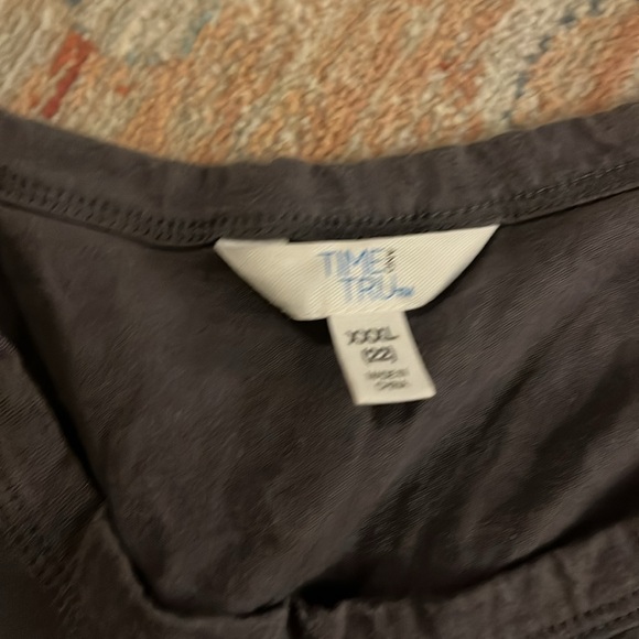 Time and Tru Tiered Swing Dress • Plus size - Picture 3 of 4